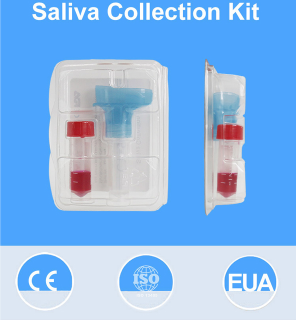Essai de PCR Utilisez la collection SPÉCIMEN SALIVA pour COVID 19 Tube d'échantillonnage TUBE DE SPUTUM VTM 5ML Kit de test ADN 10ml