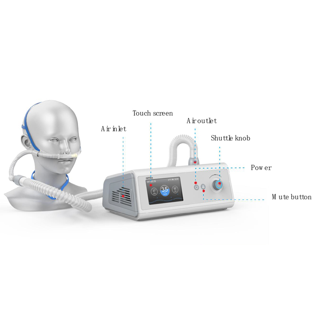 Humidificateur de flux élevé / Ventiel ICU