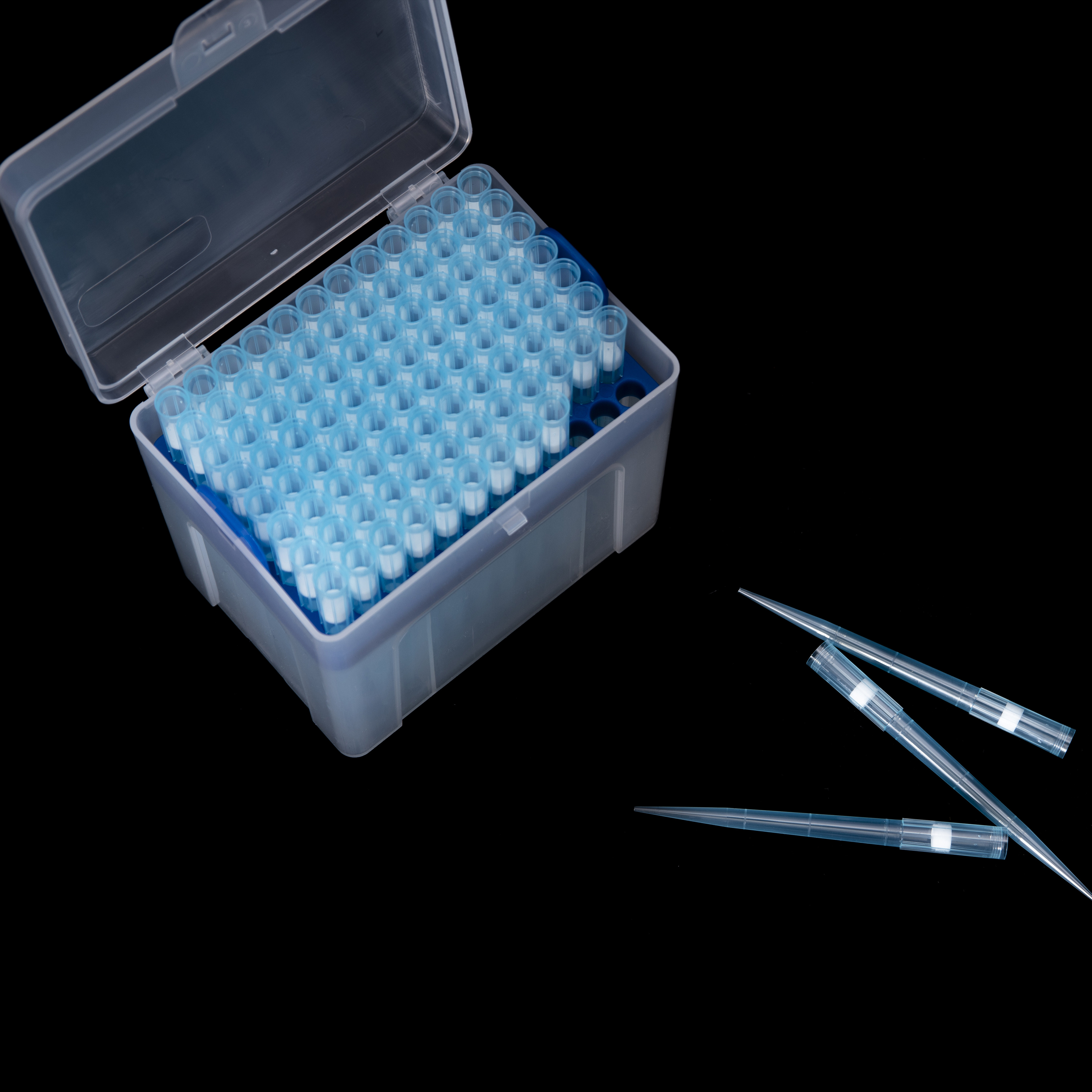 Conseils de pipette de filtre de laboratoire certifié CE ISO